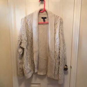 Open front cardigan